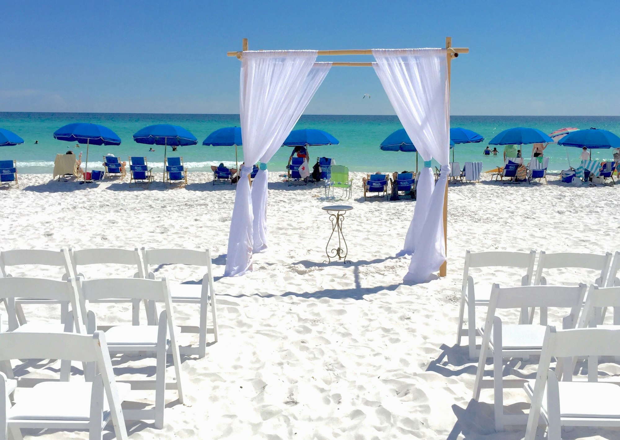 Beach wedding